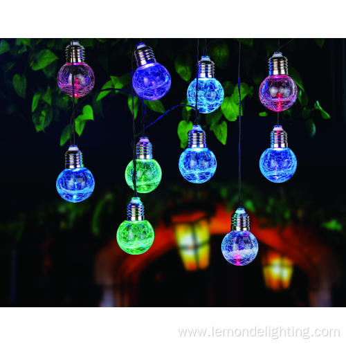 Copper Wire Waterproof Outdoor Solar Garden String Light